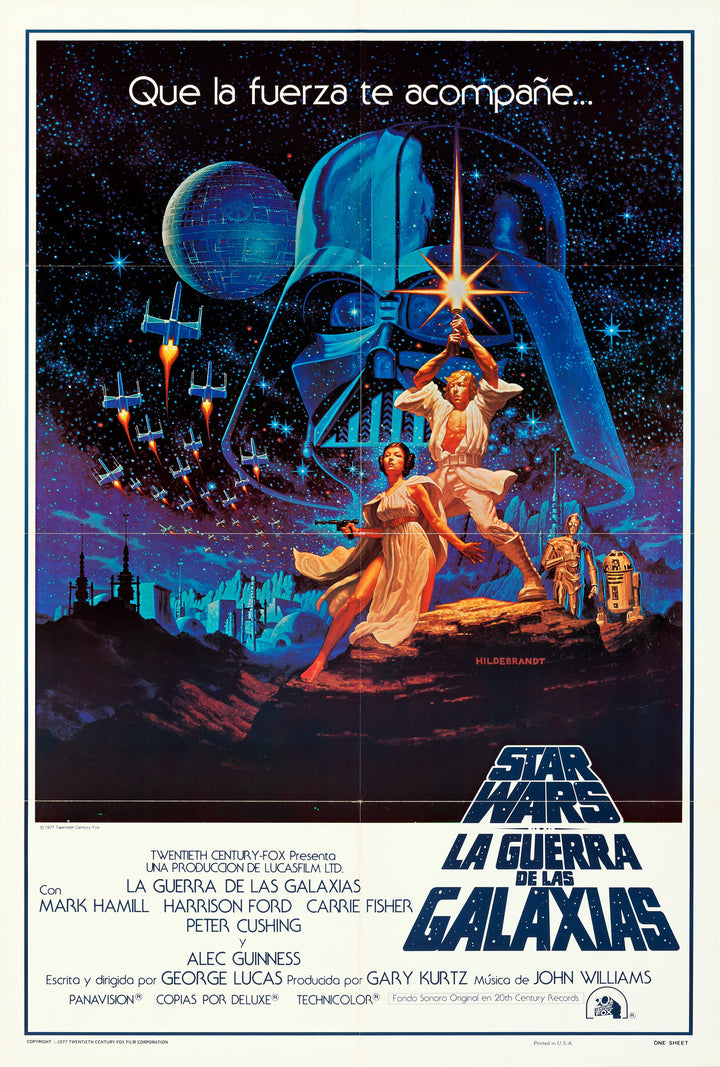Star Wars (20th Century Fox), Spanish One-Sheet