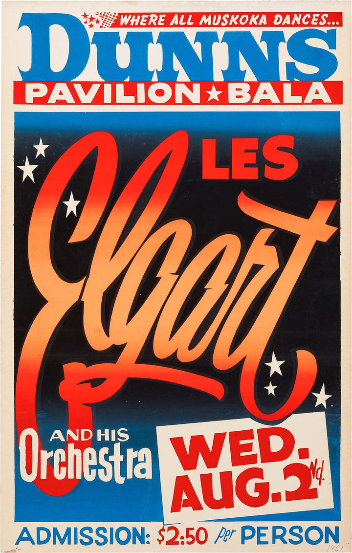Les Elgart, Canadian Concert Poster