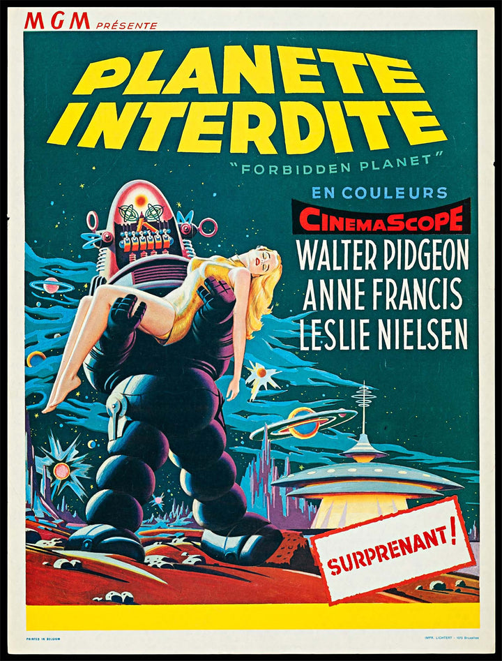 Forbidden Planet (MGM), Belgian