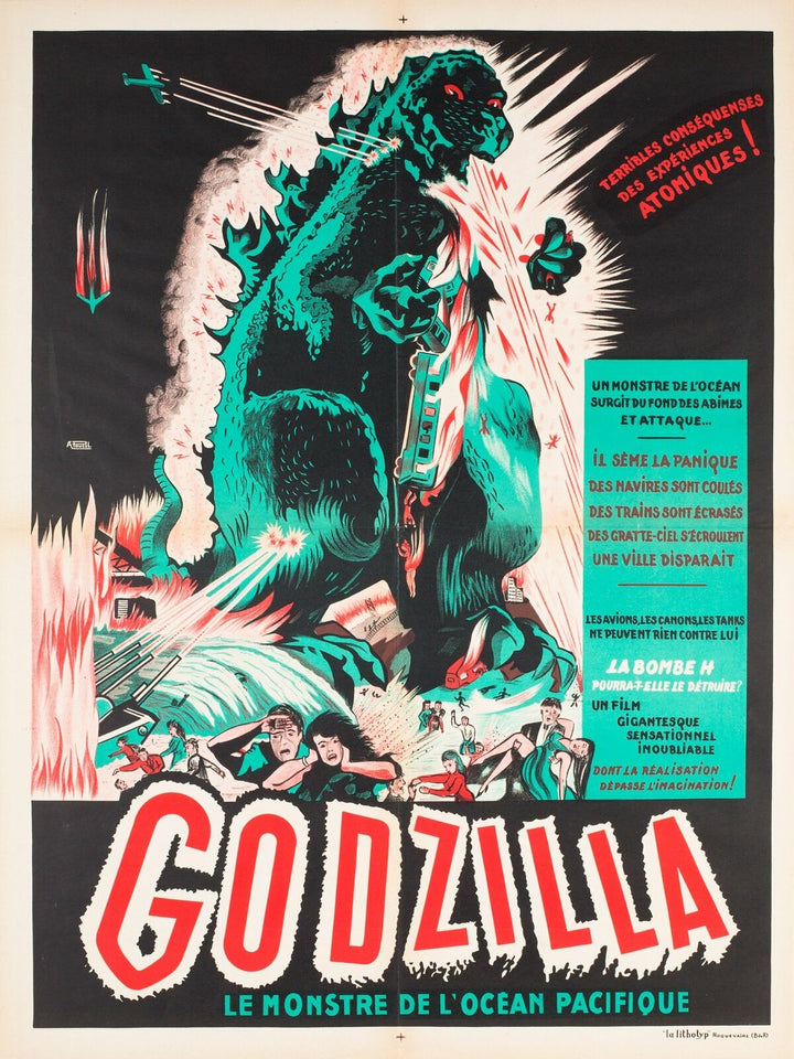 Godzilla (Toho), R-1954, French Moyenne