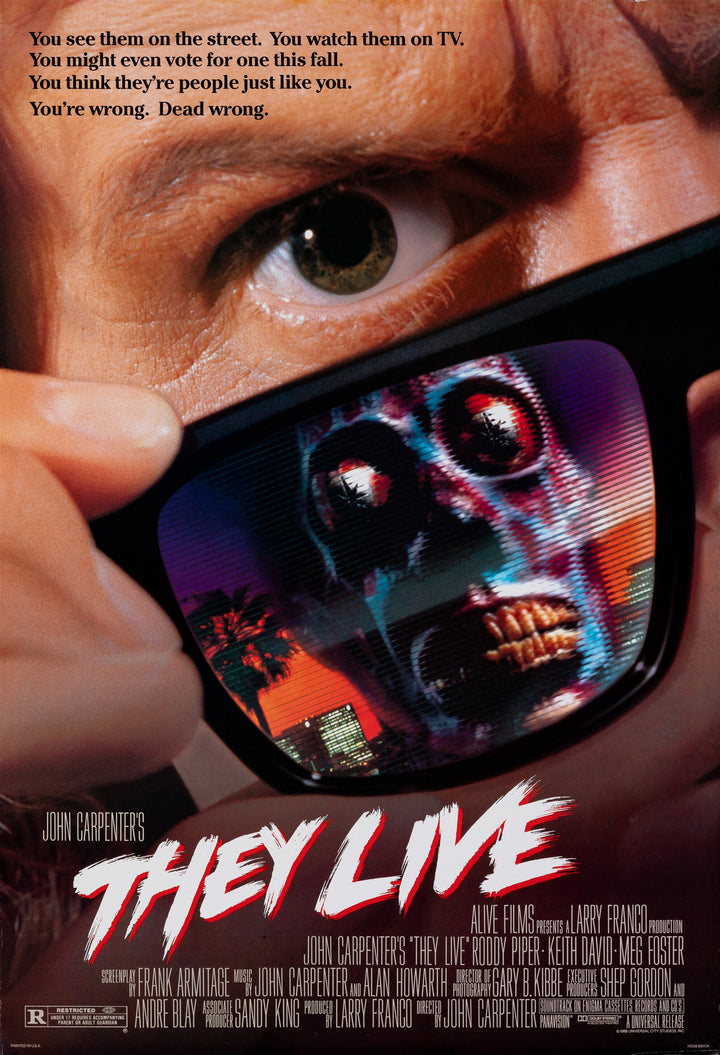 They Live (Universal) US One-Sheet