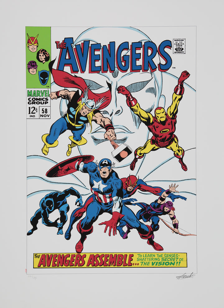 The Avengers #58 - Even an Android can cry